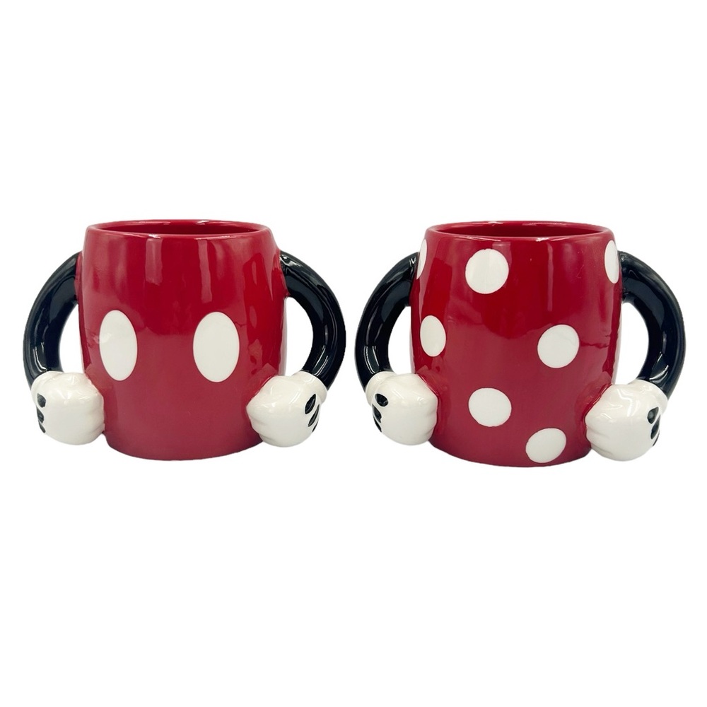 Disney | Mickey & Minnie Red Coffee Tea Mug Set of 2